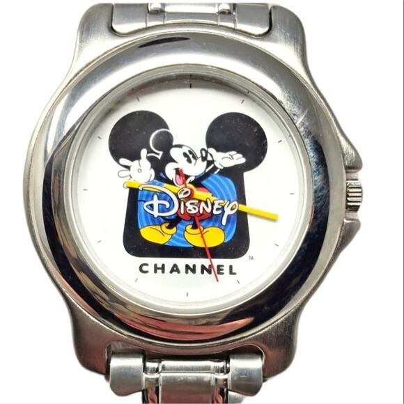 Disney Mickey Mouse Disney Channel Metal Band Watch - Picture 1 of 11
